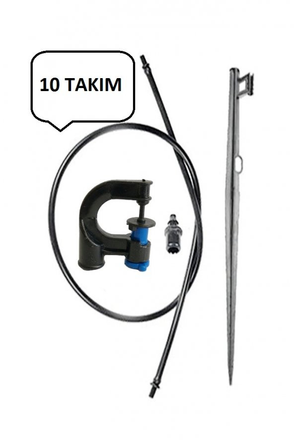 Jet Yuvarlak Dönergeli Minisprink Takımı Mavi-105lt(10 adet)