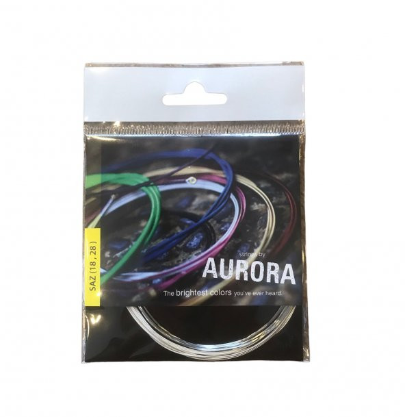 AURORA KISA BAĞLAMA TELİ 0.18 (TERS AKORT DÜZENİNE UYGUN) ürün görseli 1