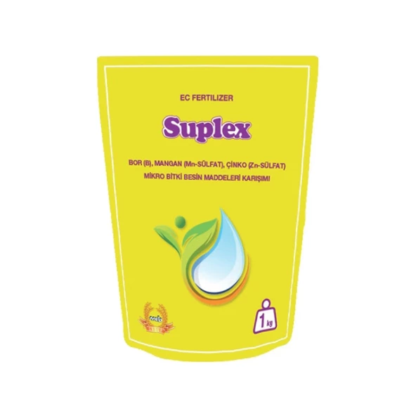 Meb Mebor Suplex Toz Yaprak Gübresi 1 Kg, Bor, Mangan, Çinko İçerir
