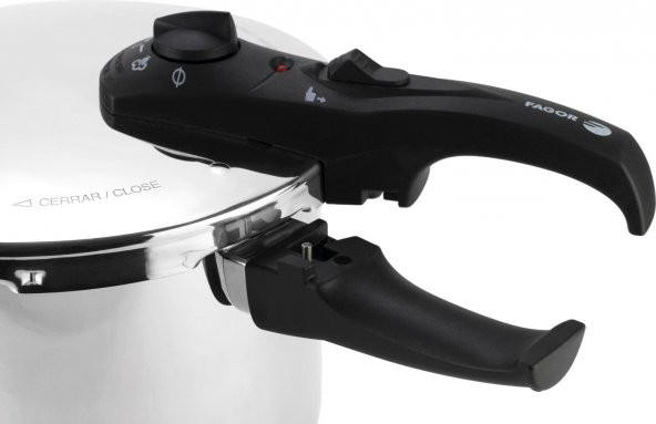 Fagor Duo Düdüklü Tencere Seti Otomatik Cam Kapaklı 4 + 6 litre - 5