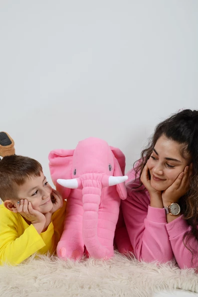 Sevgilinize, Eşinize, Çocuğunuza Özel 90 cm Uyku Arkadaşım Uyku Fili - 10