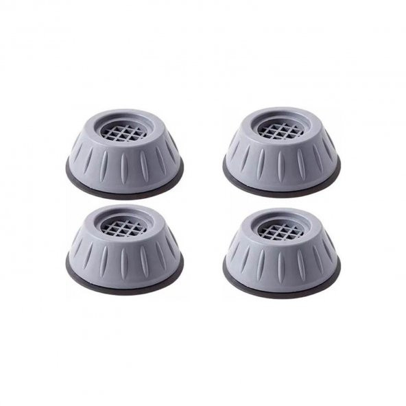 12 Adet Çamaşır Makinesi Ayağı Titreşim Gürültü Hareket Önleyici Mobilya Yükseltici Ayak Beyaz Eşya - 3