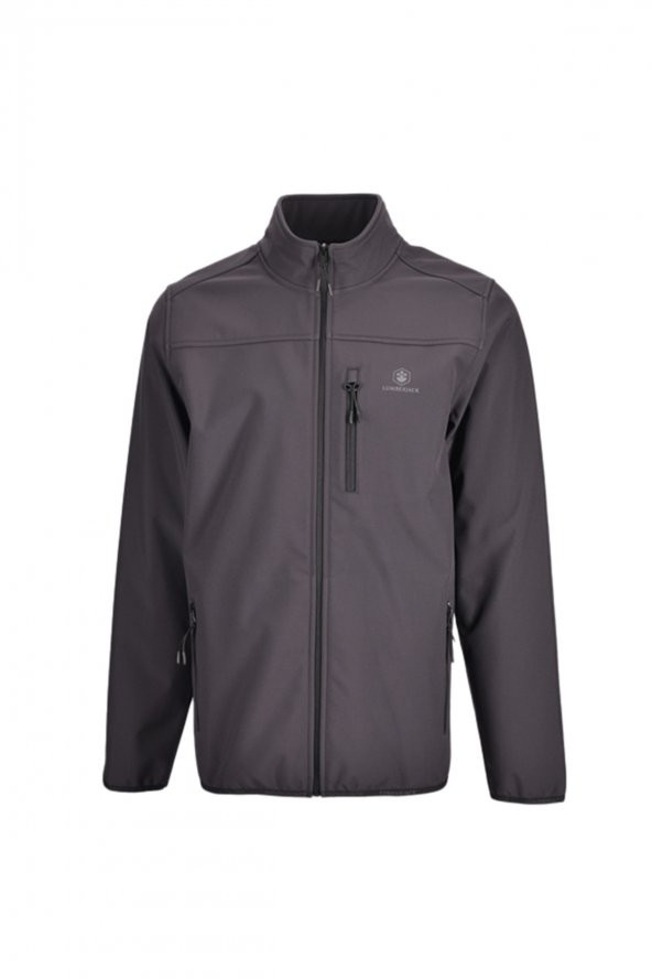 Lumberjack M-Softshell Track Top Su Geçirmez Erkek Polar Mont Antrasit - 1