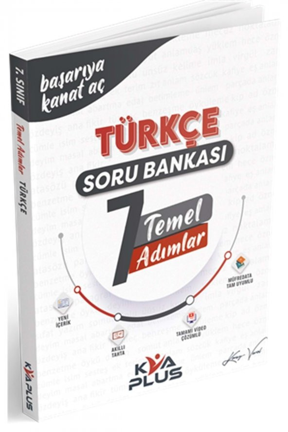 Kva 7. Sınıf Türkçe Temel Adımlar Soru Bankası 2023