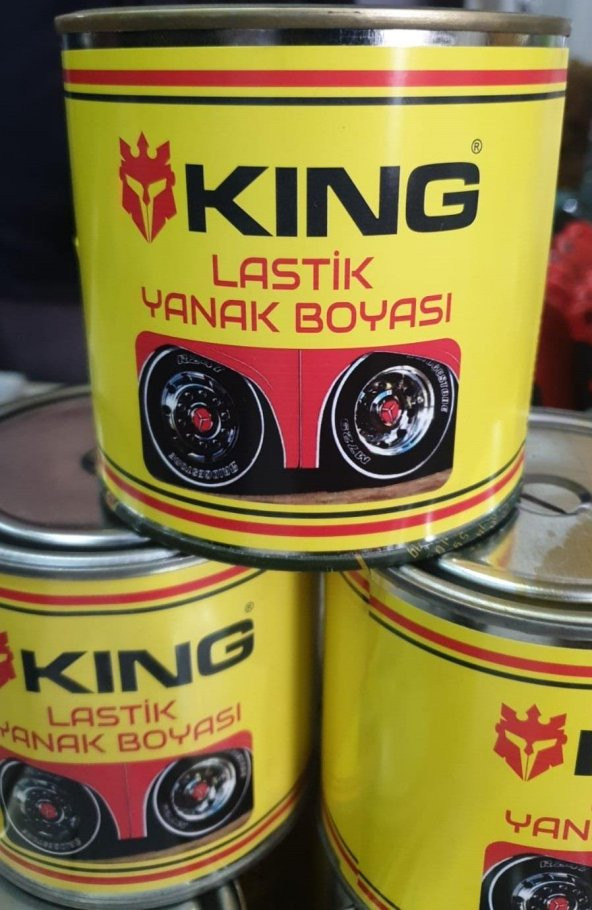 King Lastik Yanak Boyası Beyaz 500 gr