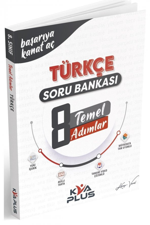 Kva 8. Sınıf Türkçe Temel Adımlar Soru Bankası 2023