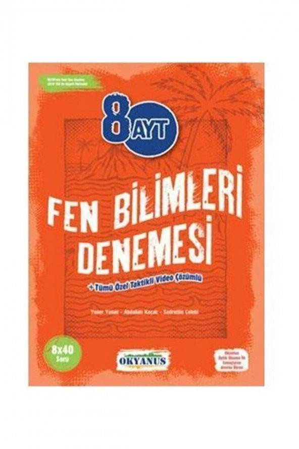 Ayt Fen Bilimleri 8x40 Denemesi