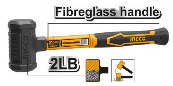 İngco Endüstriyel Fiberglass saplı Tokmak 2LB HDBM01028