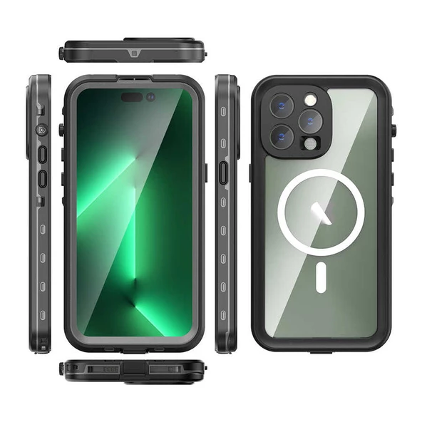 Apple iPhone 14 Pro Max Kılıf 1-1 Su Geçirmez Kılıf - 3