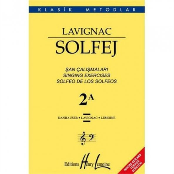 LAVIGNAC SOLFEJ 2A