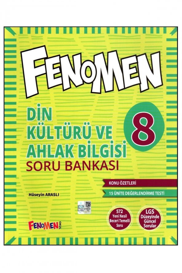 Fenomen 8. Sınıf Lgs Din Kültürü Ve Ahlak Bilgisi Konu Özetli Soru Bankası ürün görseli 1