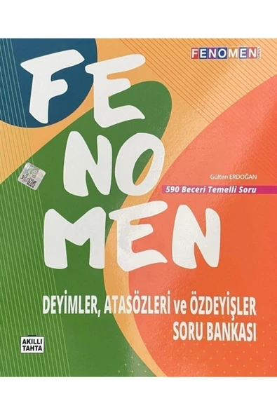 8. Sınıf - Fenomen Deyimler Atasözleri Ve Özdeyişler Soru Bankası ürün görseli