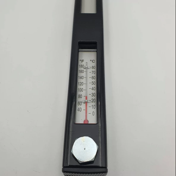 Hidrolik Depo Akış Sıcaklık Seviye Göstergesi 254mm - 3