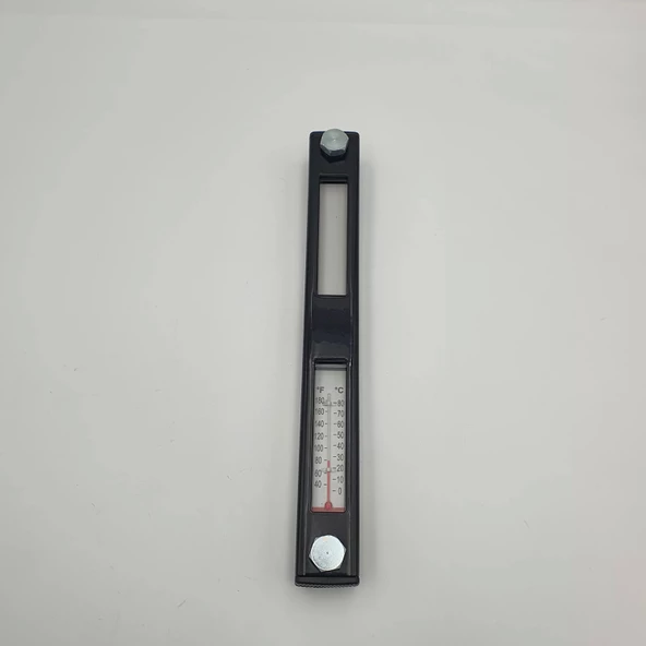 Hidrolik Depo Akış Sıcaklık Seviye Göstergesi 254mm - 2