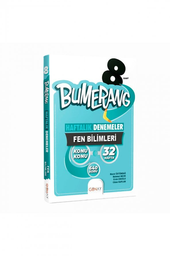 Bumerang 8.sınıf Fen Bilimleri Haftalık Denemeler - 2
