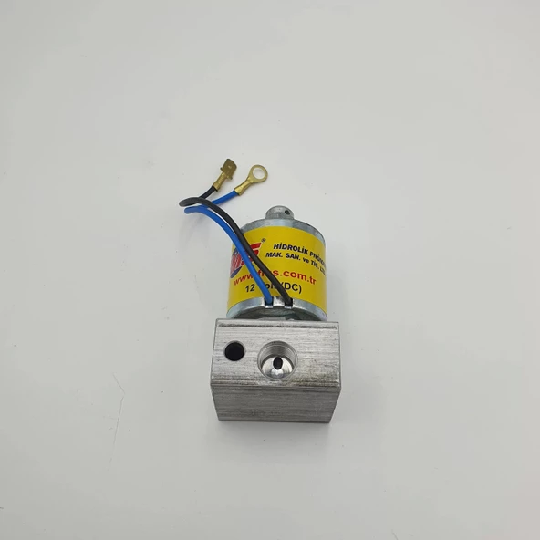 Pnömatik Damper Valfi Ventil Tekli 12V/24V/110V/220V - Resim 5