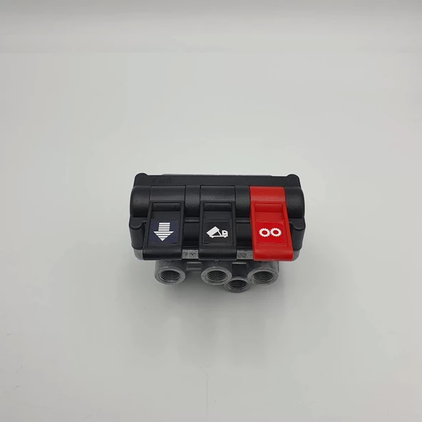 Pnömatik Damper Valfi Ventil 3 Çıkışlı - 3
