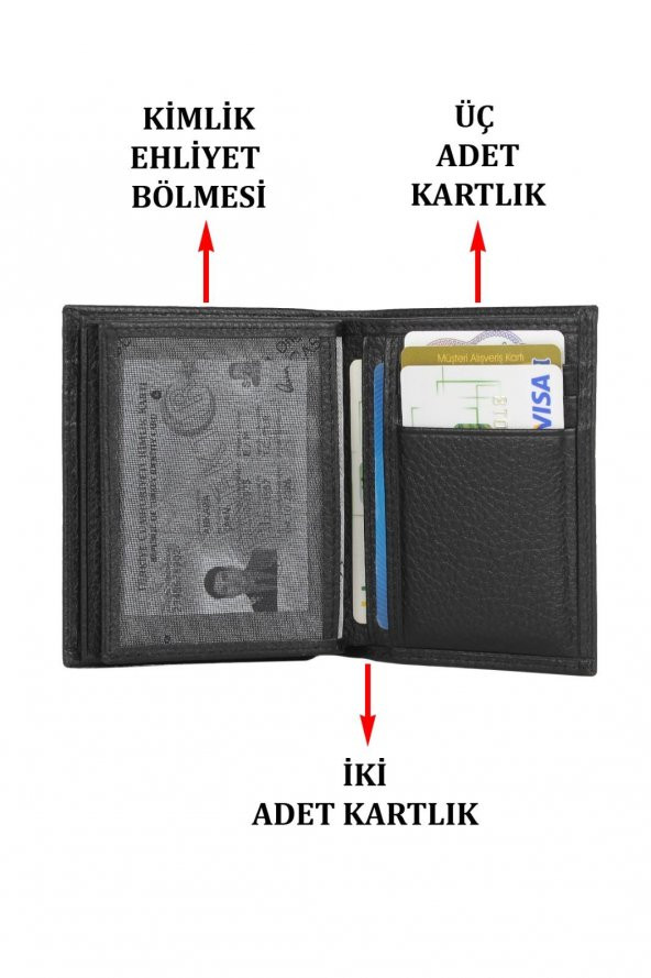 Hakiki Deri Cüzdan Erkek 8683255011681 - 3
