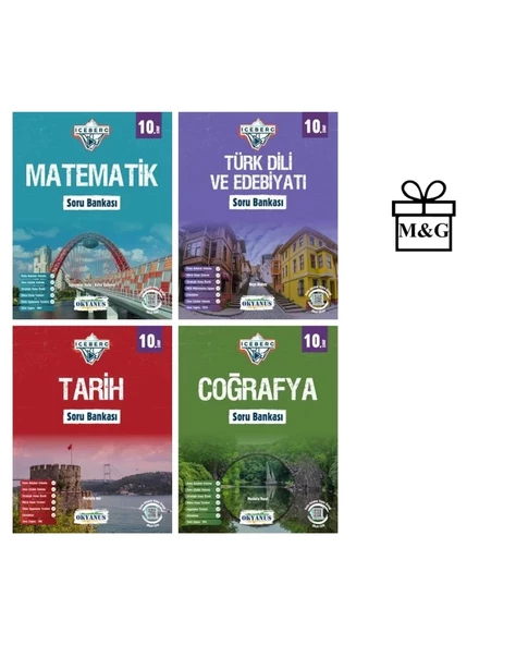 10.Sınıf Iceberg Matematik Edebiyat Tarih ve Coğrafya Soru Bankası