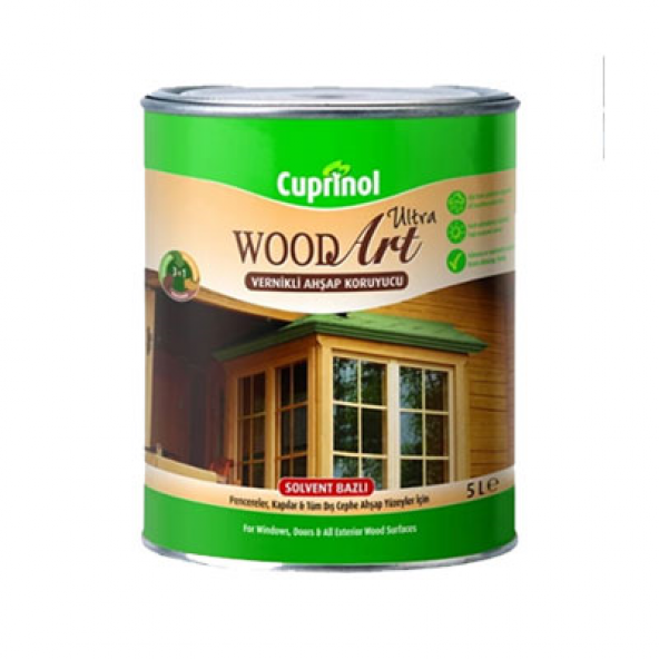 Marshall Woodart Ultra Dış Cephe Verniği Şeffaf 2.5 Lt. - 1