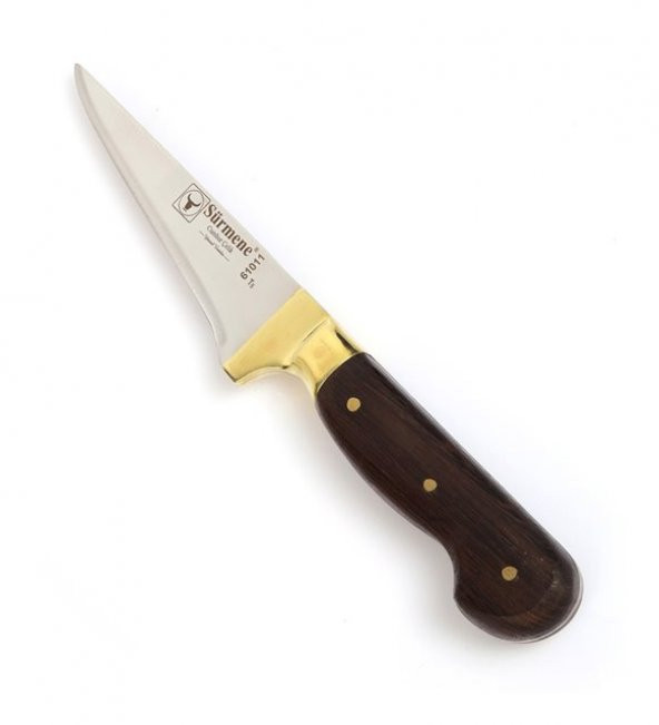 Sürmene Cumhur Çelik 61011 Kasap Kurban Sıyırma Bıçağı, 15 cm, Venge Sap - 2
