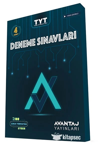 TYT 4 lü Deneme Sınavları Avantaj Yayınları ürün görseli 1