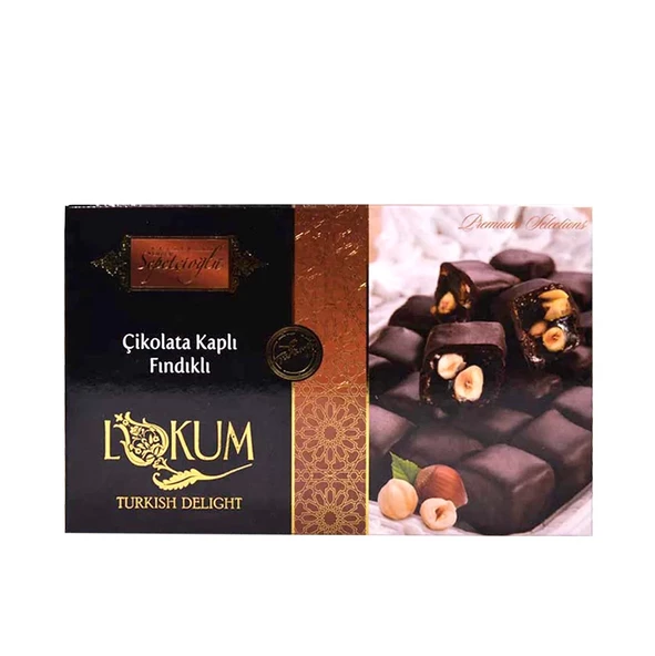 Çikolata Kaplı Fındıklı Lokum 300G