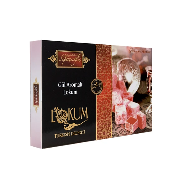 Gül Aromalı Lokum 400G ürün görseli