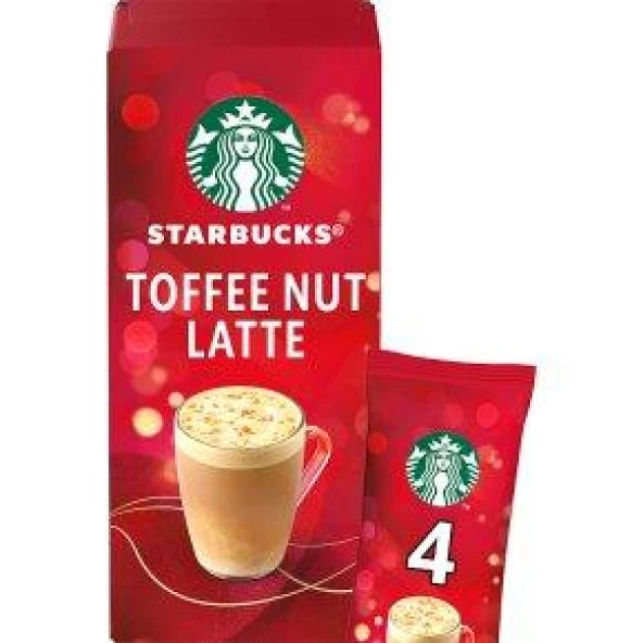 STARBUCKS TOFFEE NUT LATTE 4x23GR