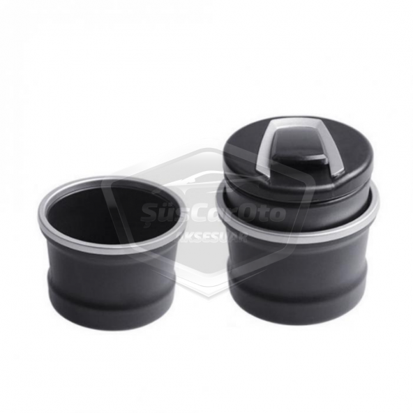 Bmw Tip Bardaklıklı Spor Oto Küllük Araç İçi Küllük Araba Küllüğü Siyah - 8