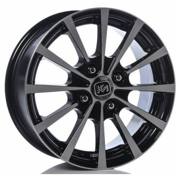 FORD FİESTA UYUMLU JANT KM215 6.5X15 4X108 ET-35 67.2 BD (4 ADET)