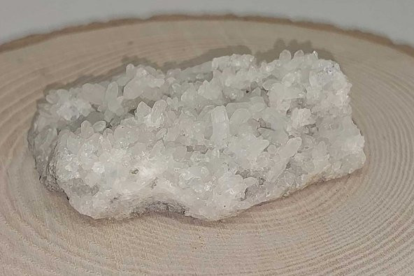 Kristal Kuvars Taşı Kütle Ham Parça - 58gram (27150)