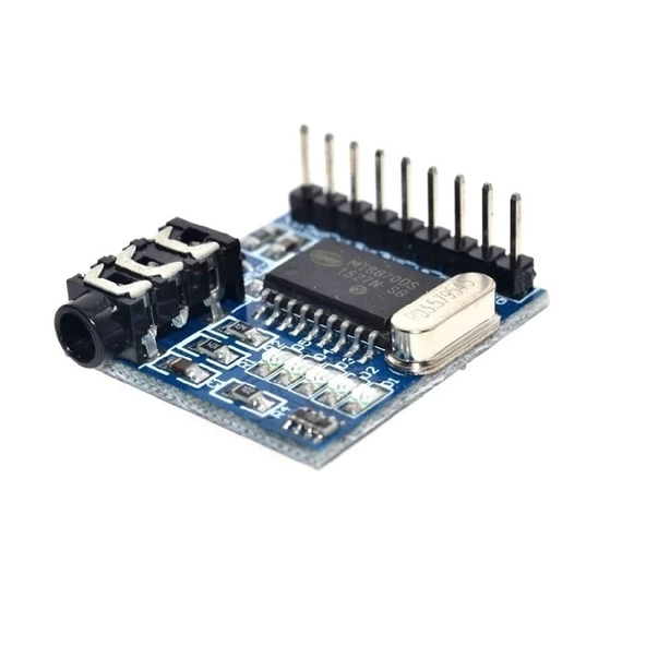 MT8870 DTMF Telefon Tuş Ses Çözme Algılama Modülü 3.5mm Ses Soket - Resim 5