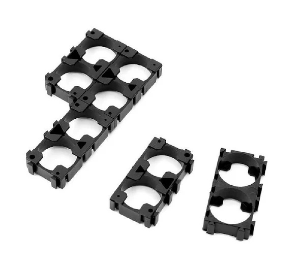 10 Adet İkili 18650 Pil Tutucu Birleştirici - Resim 5