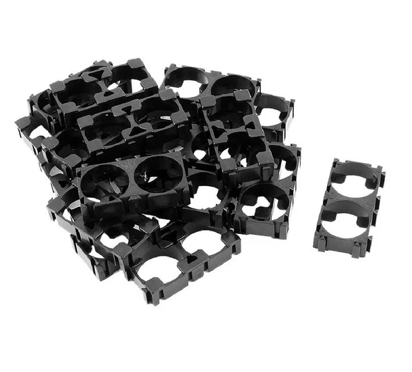 10 Adet İkili 18650 Pil Tutucu Birleştirici - Resim 7