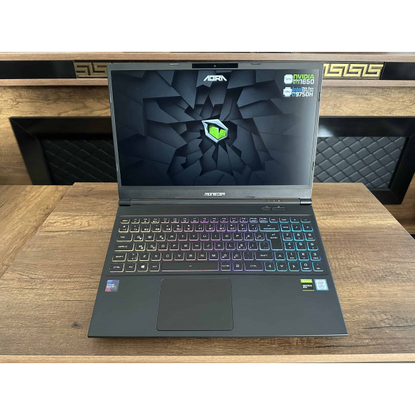 Monster Abra A5 V15.2 İKİNCİ EL Intel Core i7 9750H 8GB 240GB SSD GTX1650 15.6" FHD - 2
