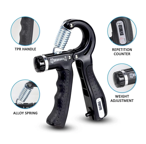 Valkyrie 5-60Kg El Parmak Bilek Güçlendirici Egzersiz Aleti 5li Set - 2