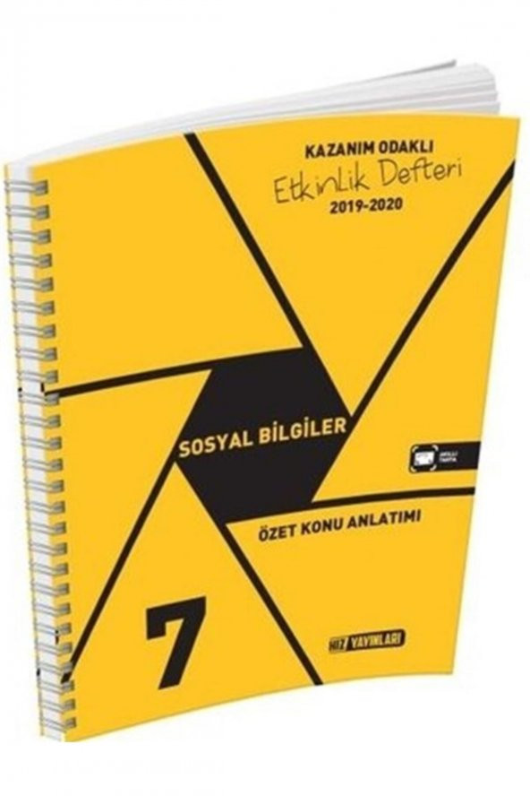 7. Sınıf Sosyal Bilgiler Etkinlik Defteri