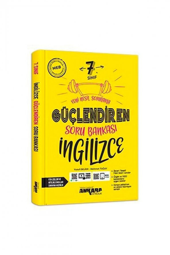7. Sınıf Ingilizce Güçlendiren Soru Bankası - Ankara - 2