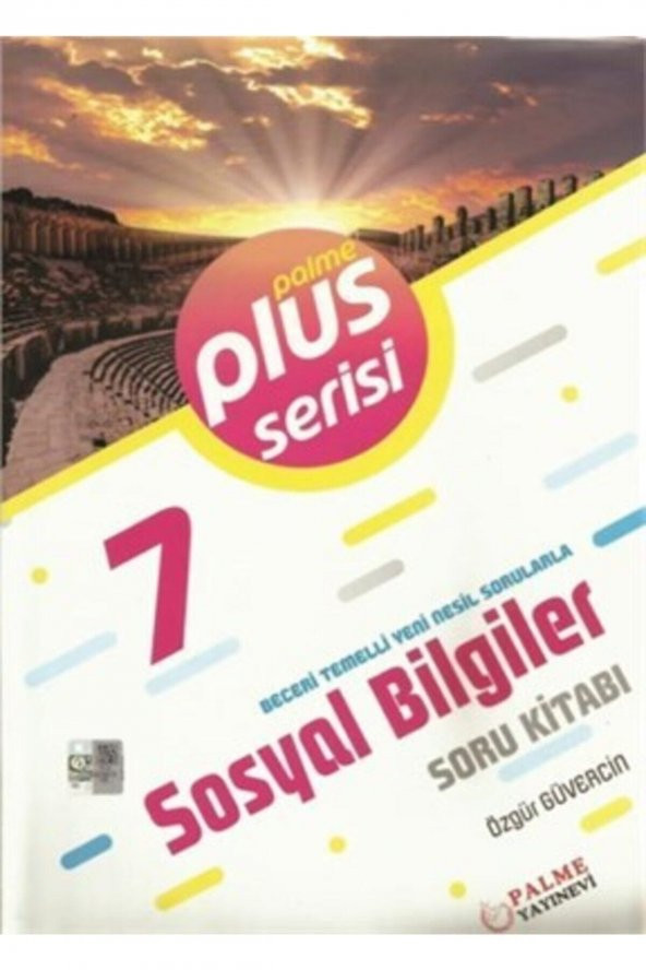 Palme Yayınları 7. Sınıf Plus Serisi Sosyal Bilgiler Soru Kitabı