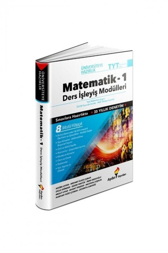 Yks Matematik Üniversiteye Hazırlık Ders Işleyiş Modülleri 1. Kitap