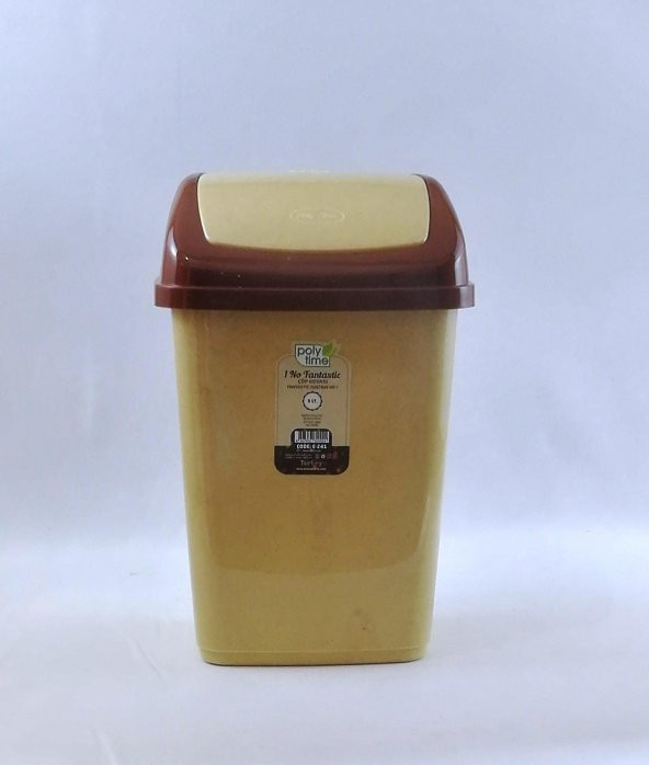 Erkoç Plastik ERK E-241 Fantastik Çöp Kovası 5 Litre - 4