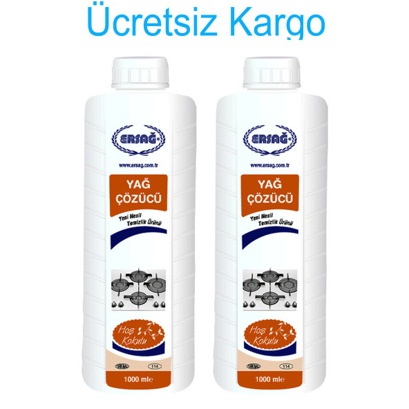 ERSAĞ  YAĞ ÇÖZÜCÜ 1000 ML 2 adet
