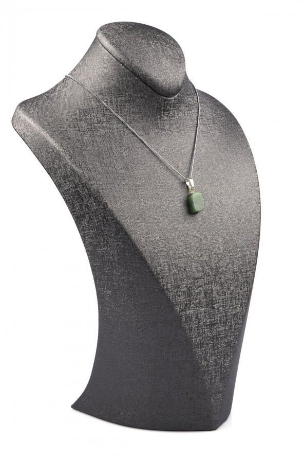 Yeşim Doğal Taş Kolye - 2