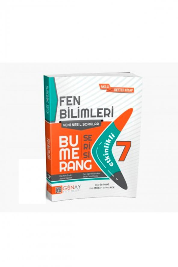 7.Sınıf Bumerang Etkinlikli Fen Bilimleri Akıllı Defter - 2