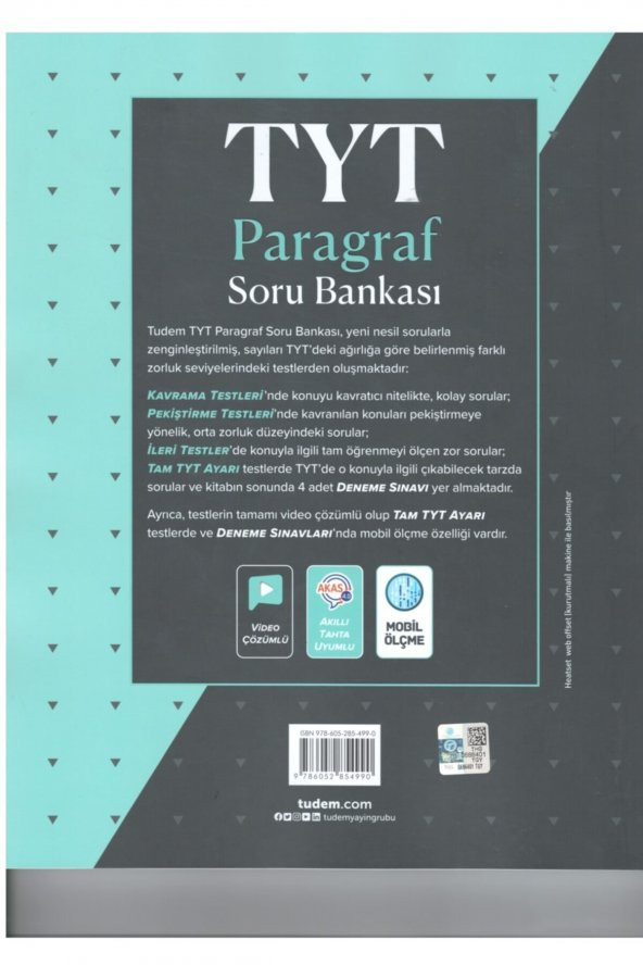 Tyt Parağraf Soru Bankası - 2