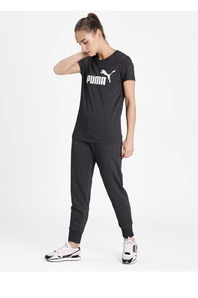 Puma ESS SWEATPANTS TR CL Gri Kadın Eşofman