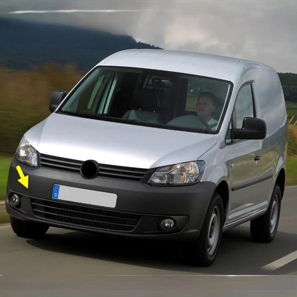 VW Caddy 2011-2015 Ön Tampon Çeki Çekme Demiri Kapağı 2K5807241 - 1