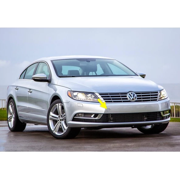 VW Passat CC 2013-2017 Ön Tampon Çeki Çekme Demiri Kapağı 3C8807241A