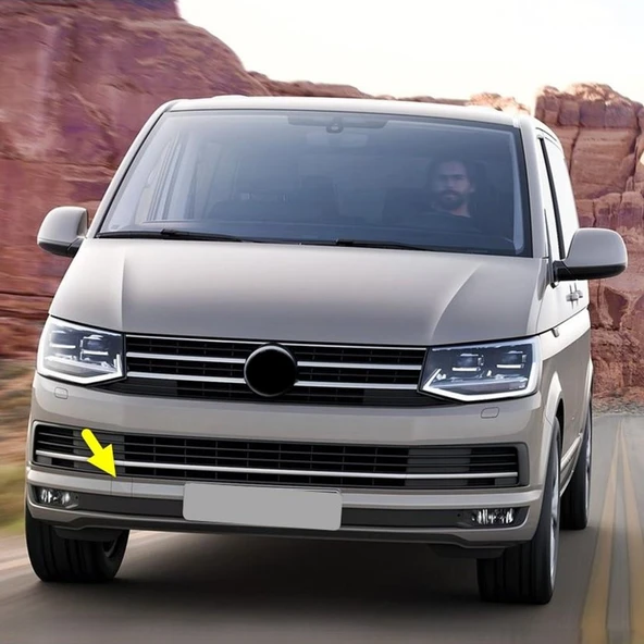 VW Transporter T6 16-19 Ön Tampon Çeki Demiri Kapağı Boyanır 7E0807241 ürün görseli